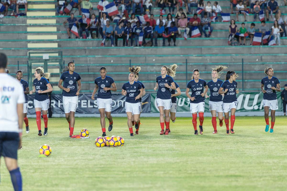 Les Bleues battent les Sud-Africaines 2 buts à 0