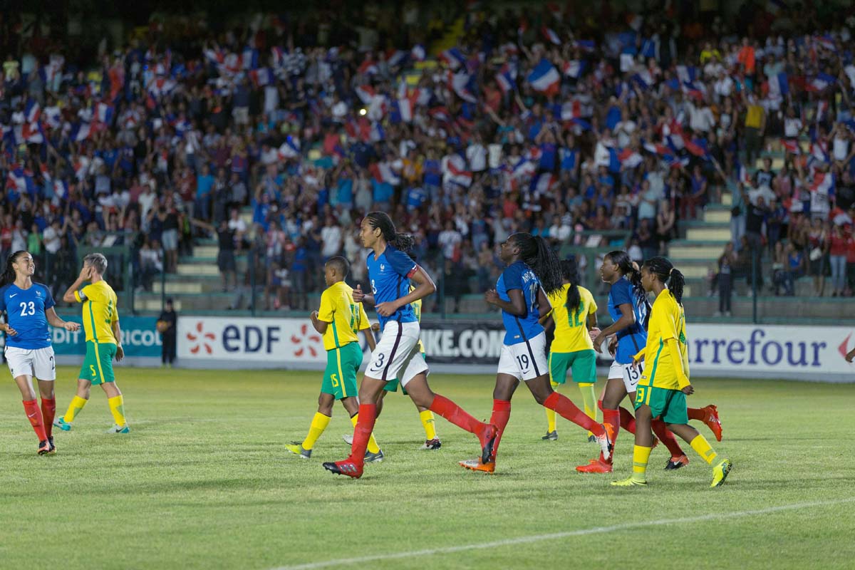 Les Bleues battent les Sud-Africaines 2 buts à 0