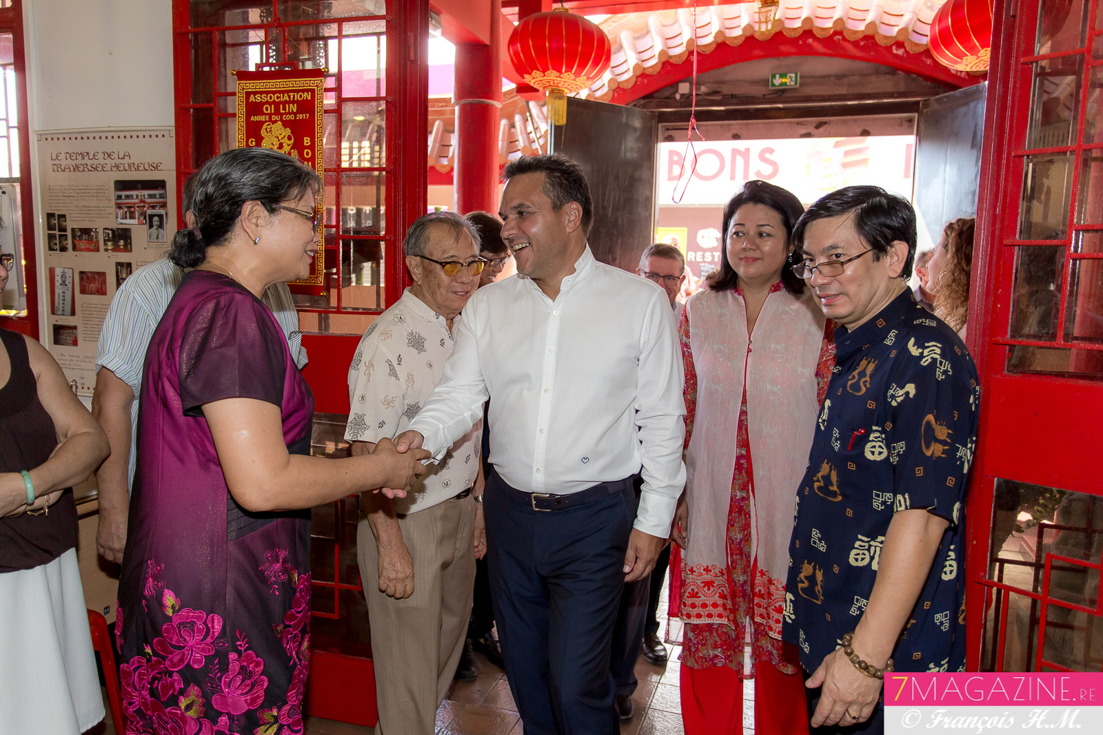 Ericka Bareigts et Didier Robert réunis pour le Nouvel An chinois