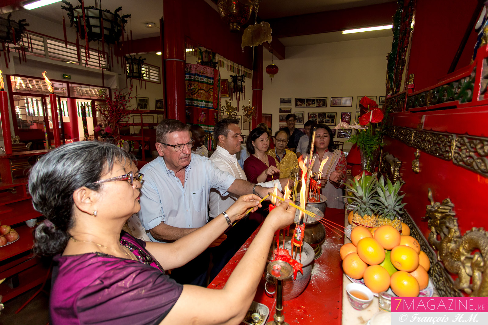 Ericka Bareigts et Didier Robert réunis pour le Nouvel An chinois