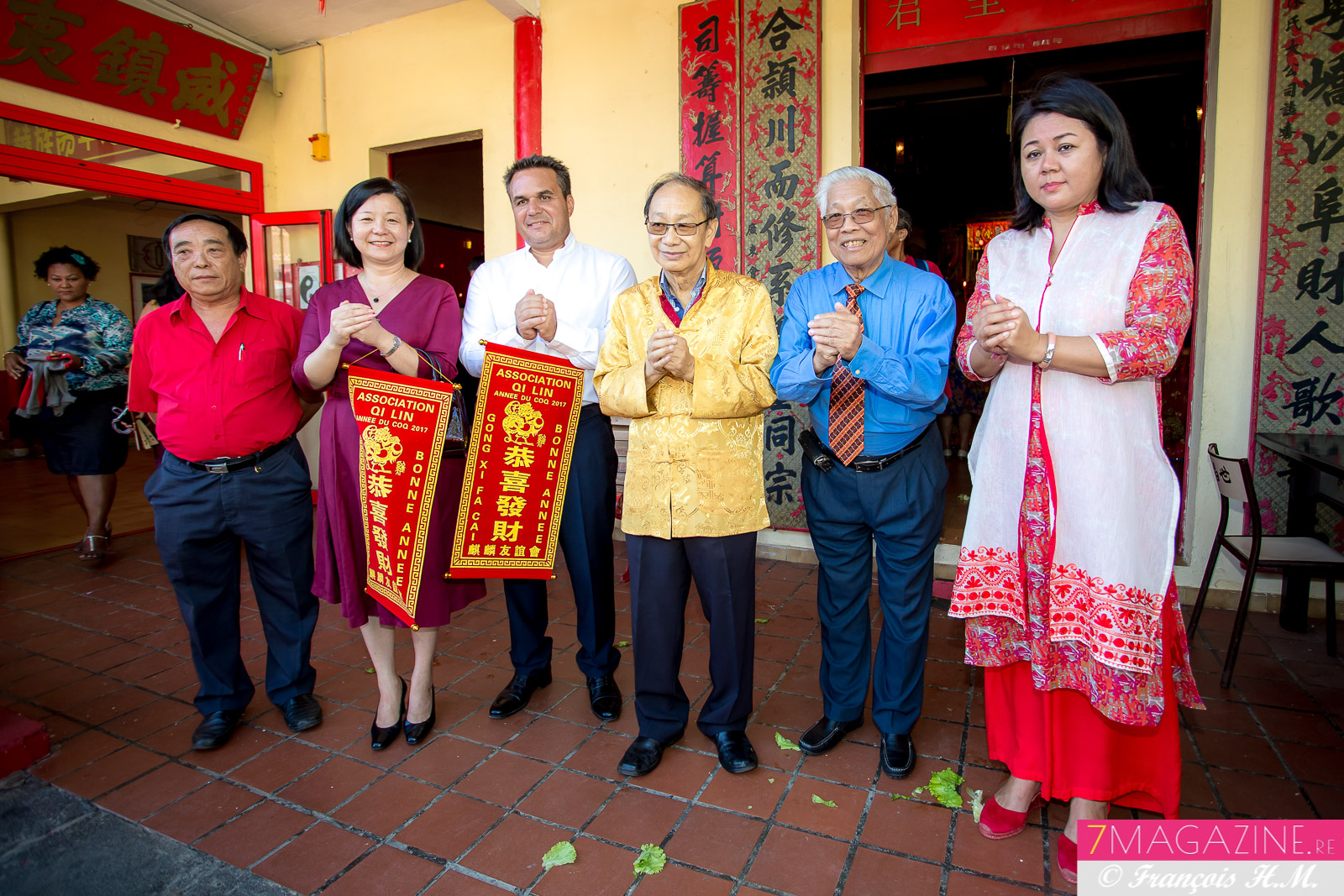 Ericka Bareigts et Didier Robert réunis pour le Nouvel An chinois