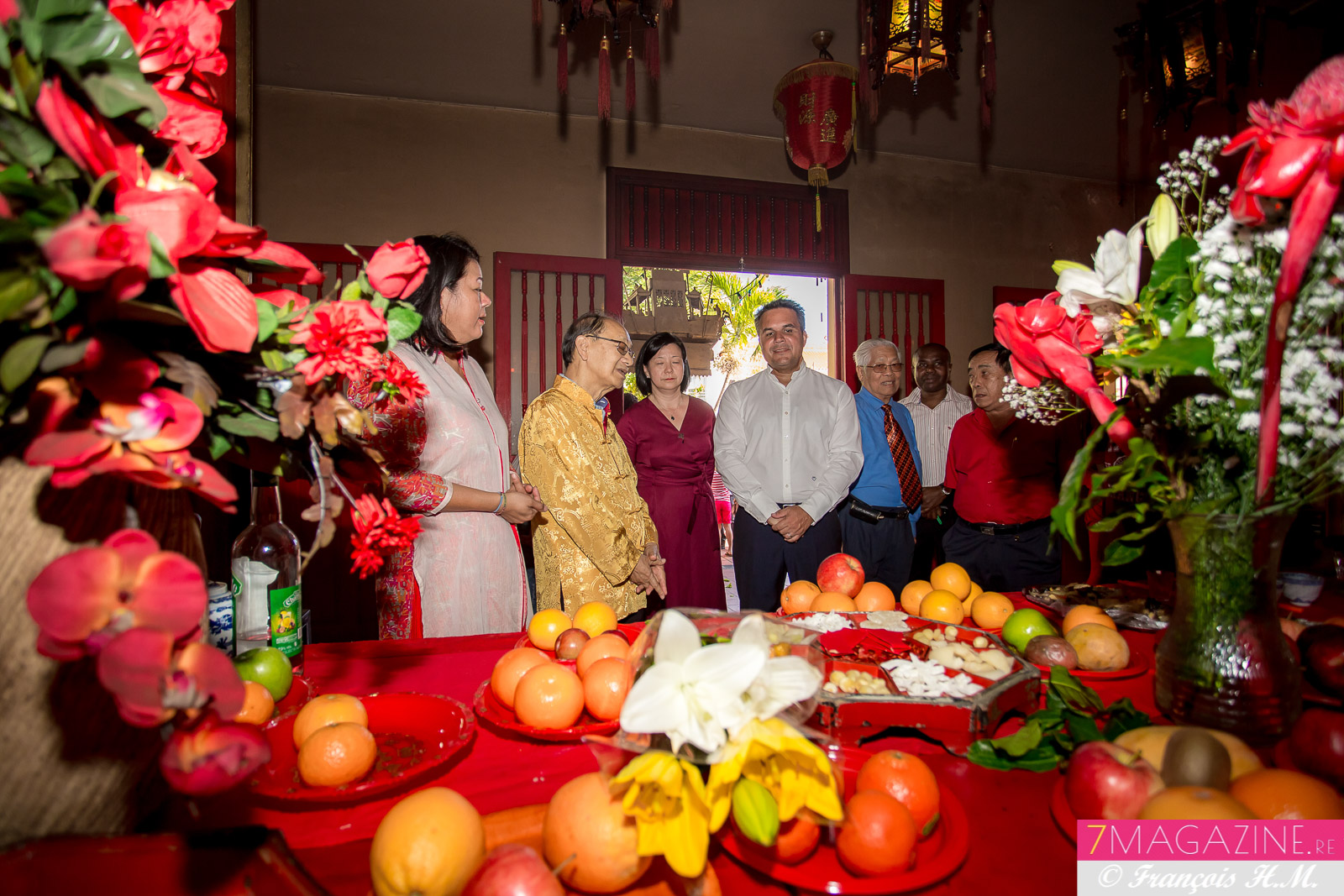 Ericka Bareigts et Didier Robert réunis pour le Nouvel An chinois