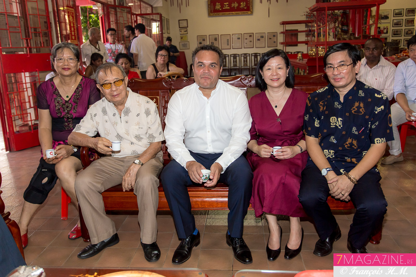 Ericka Bareigts et Didier Robert réunis pour le Nouvel An chinois
