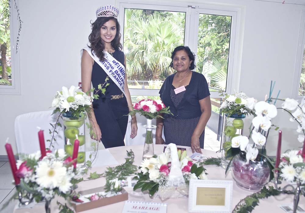 Avec la fleuriste Marie-Ange des Compos de Marie