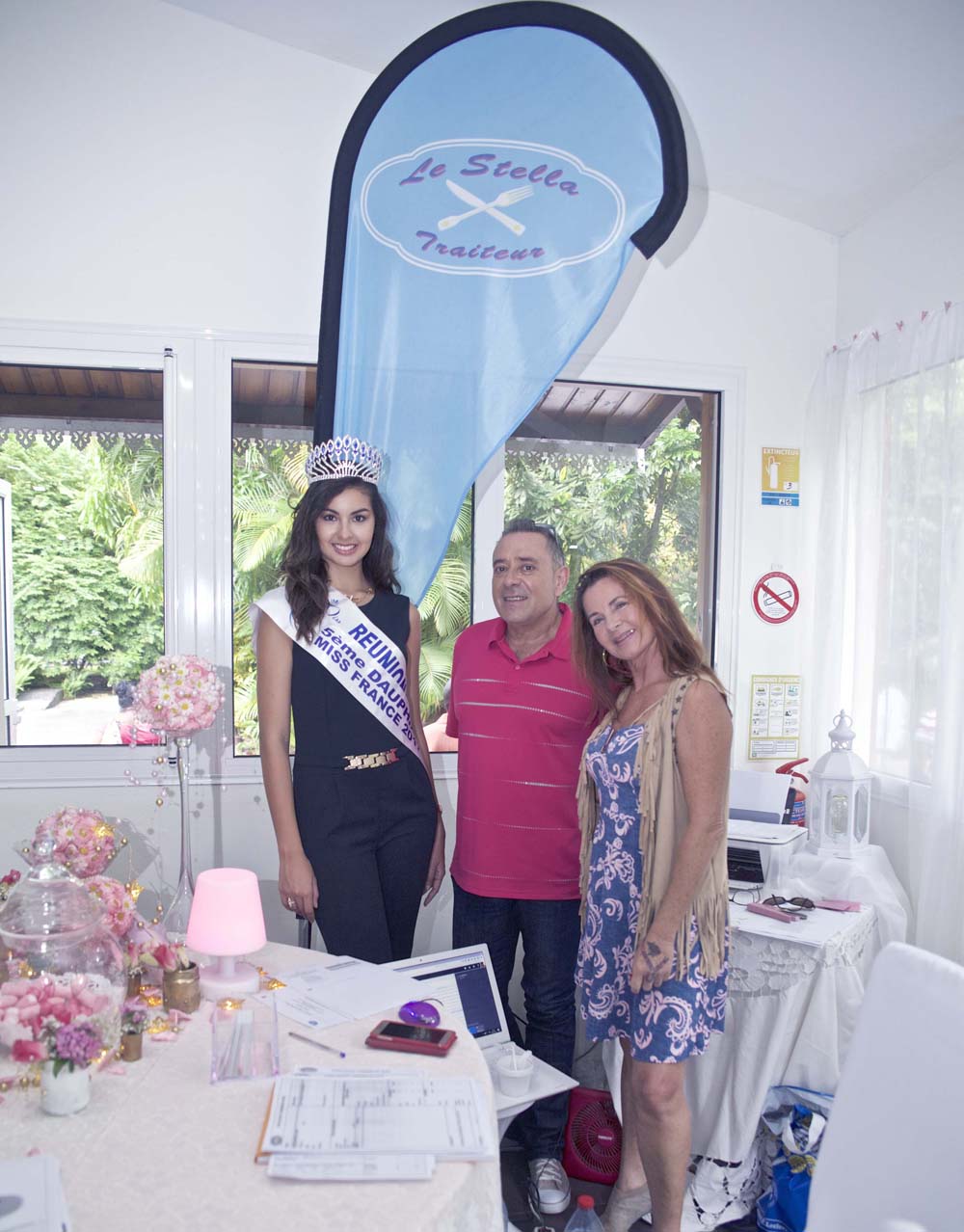 Avec Nathalie et Jean-Yves du Stella Traiteur