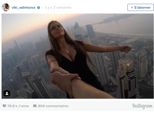 Photo: Instagram Viki Odintcova