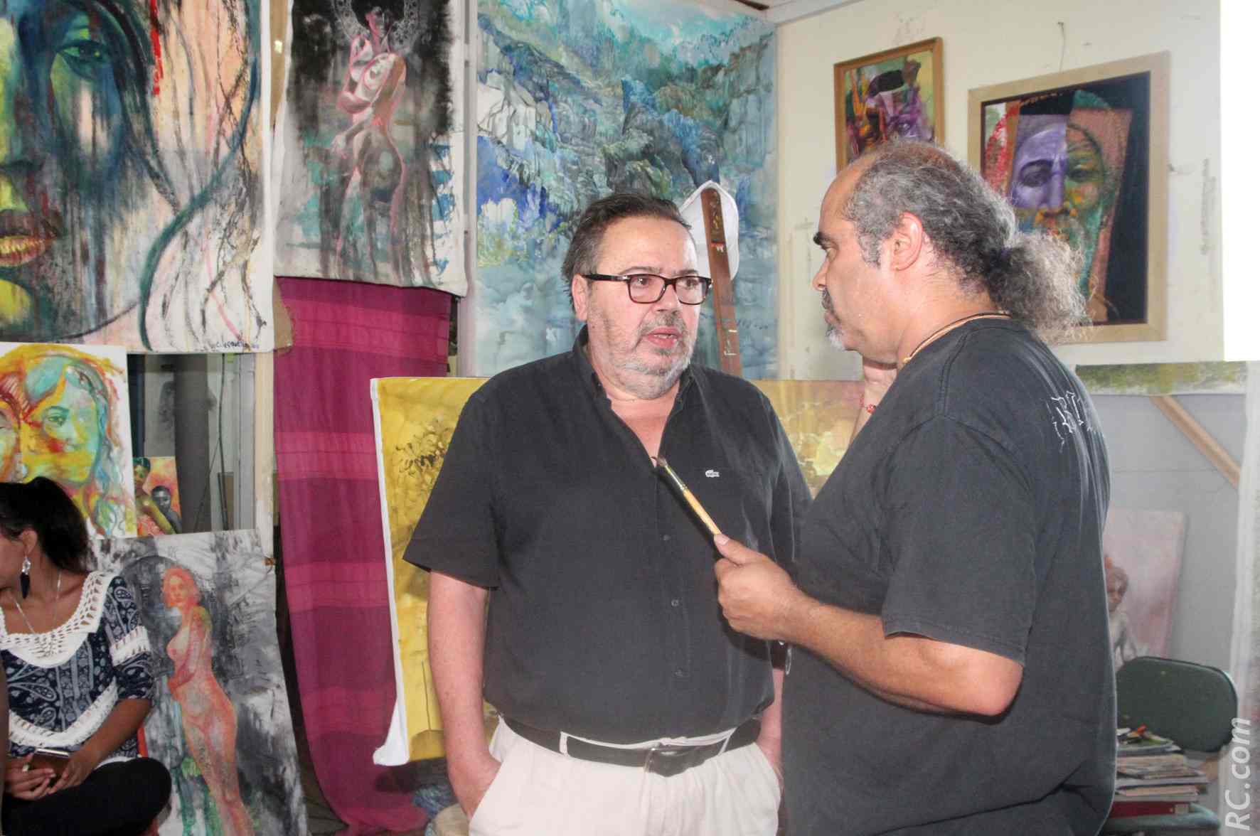 La galerie Charly Lesquelin est incontournable et reçoit de nombreux visiteurs