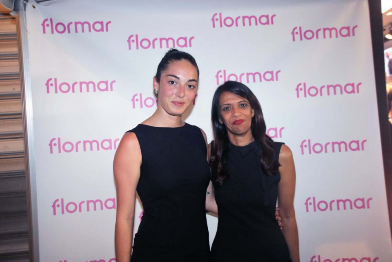 Ambre Gaboriau, assistante marketing communication Flormar Réunion, et Zahra Abdoulhoussen