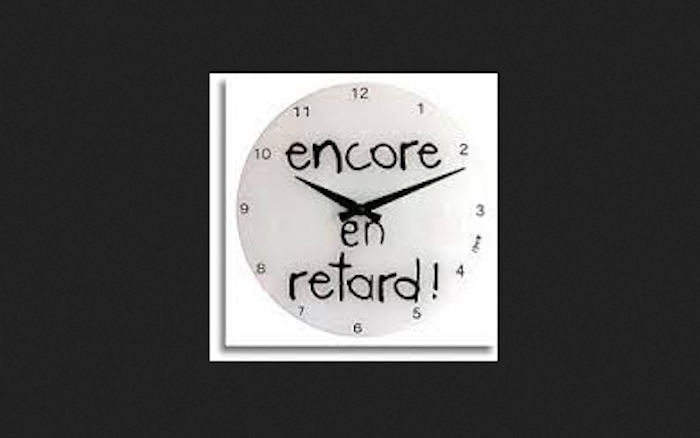 Les personnes perpétuellement en retard, en meilleure santé mentale ?