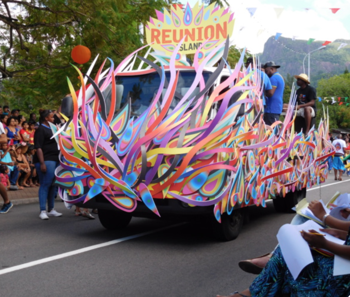 Le char de La Réunion en 2016