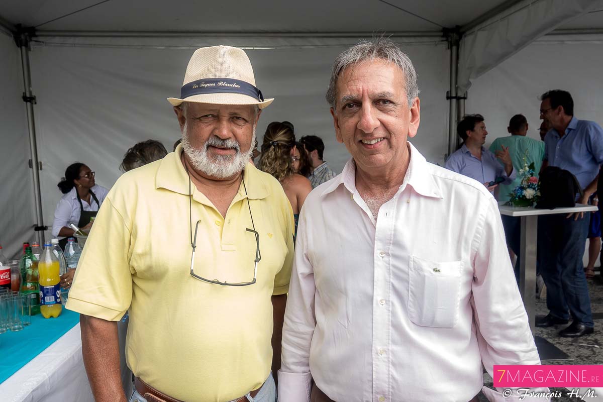 André Rochetaing, ex-restaurant Le Mangoustan, et Aziz Patel