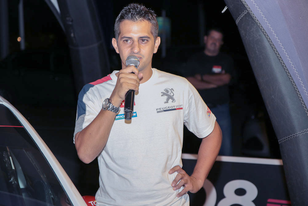 Damien Dorseuil dispose d'un volant officiel