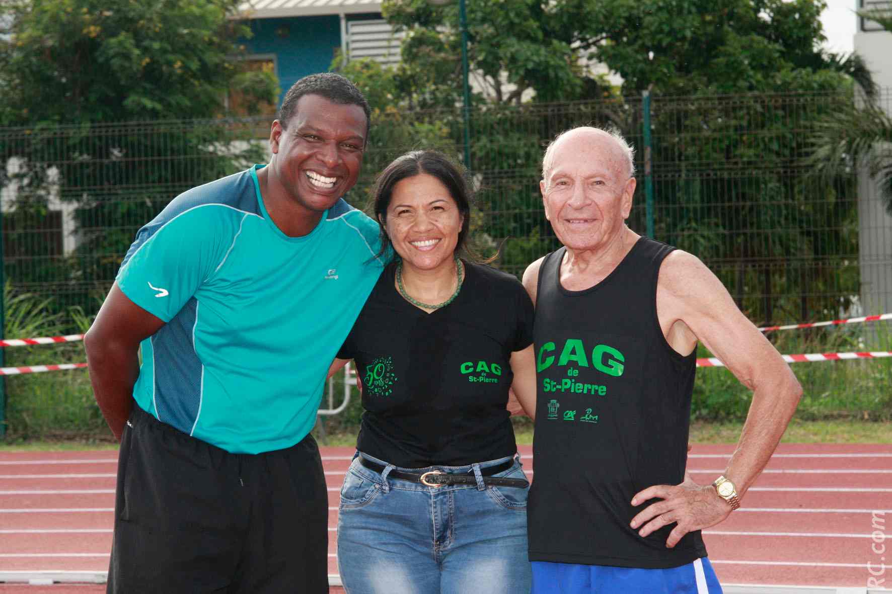 Christophe Fulmart,  Dehviany Joany et Michel Claverie