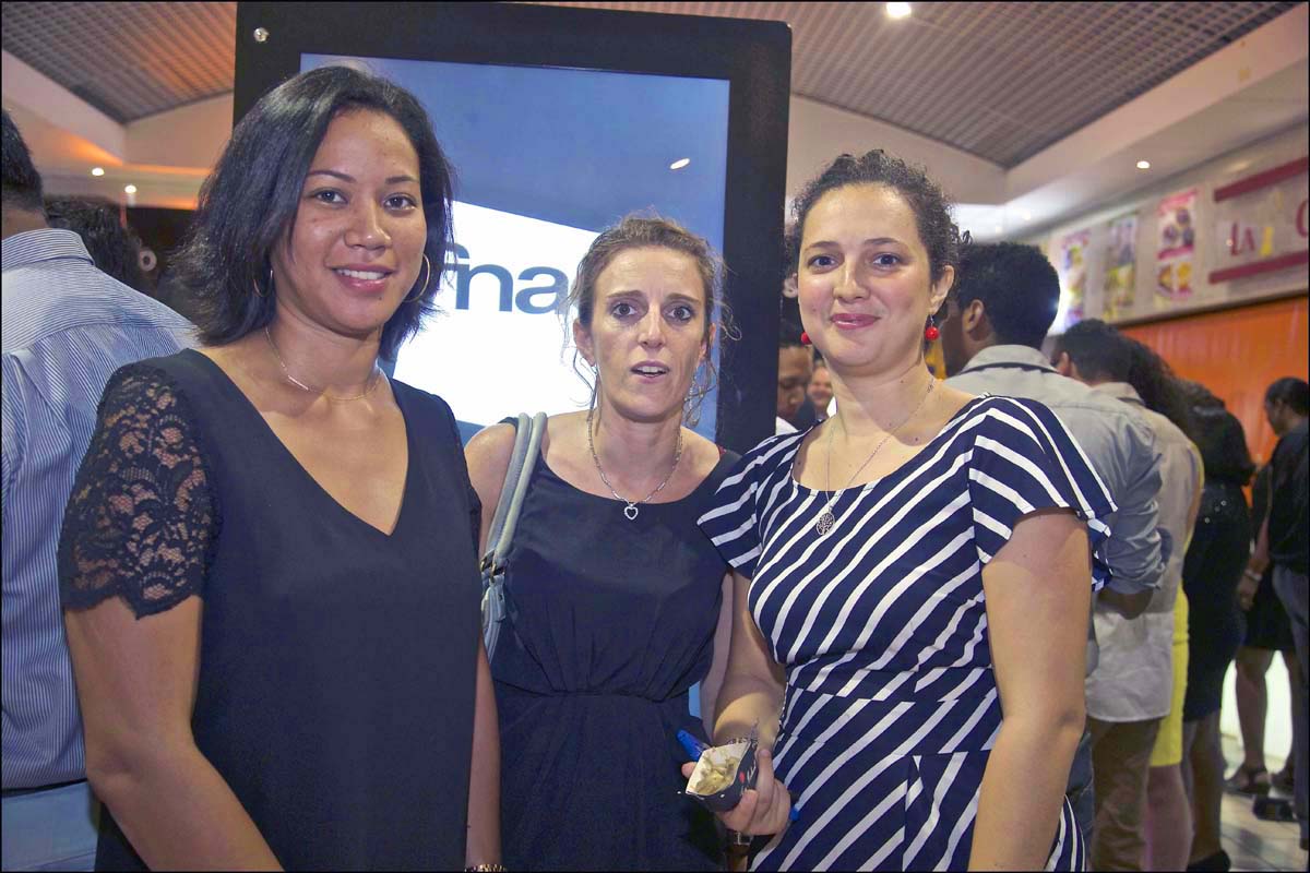 Emmanuelle Abmont, Caroline Jaber et Mélanie Ricquebourg, responsable Formation