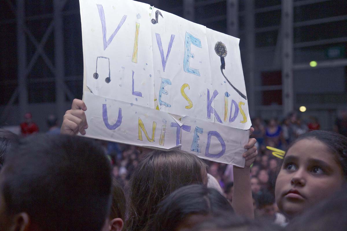 Concert Kids United: mi-figue mi-raisin...