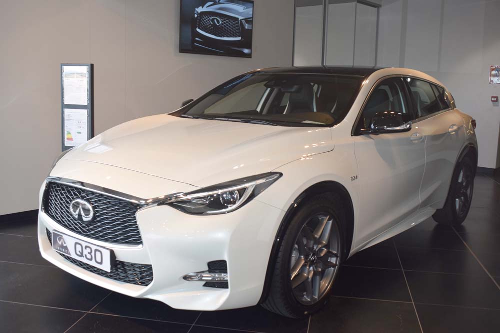 La Q30 est le modèle phare de la marque