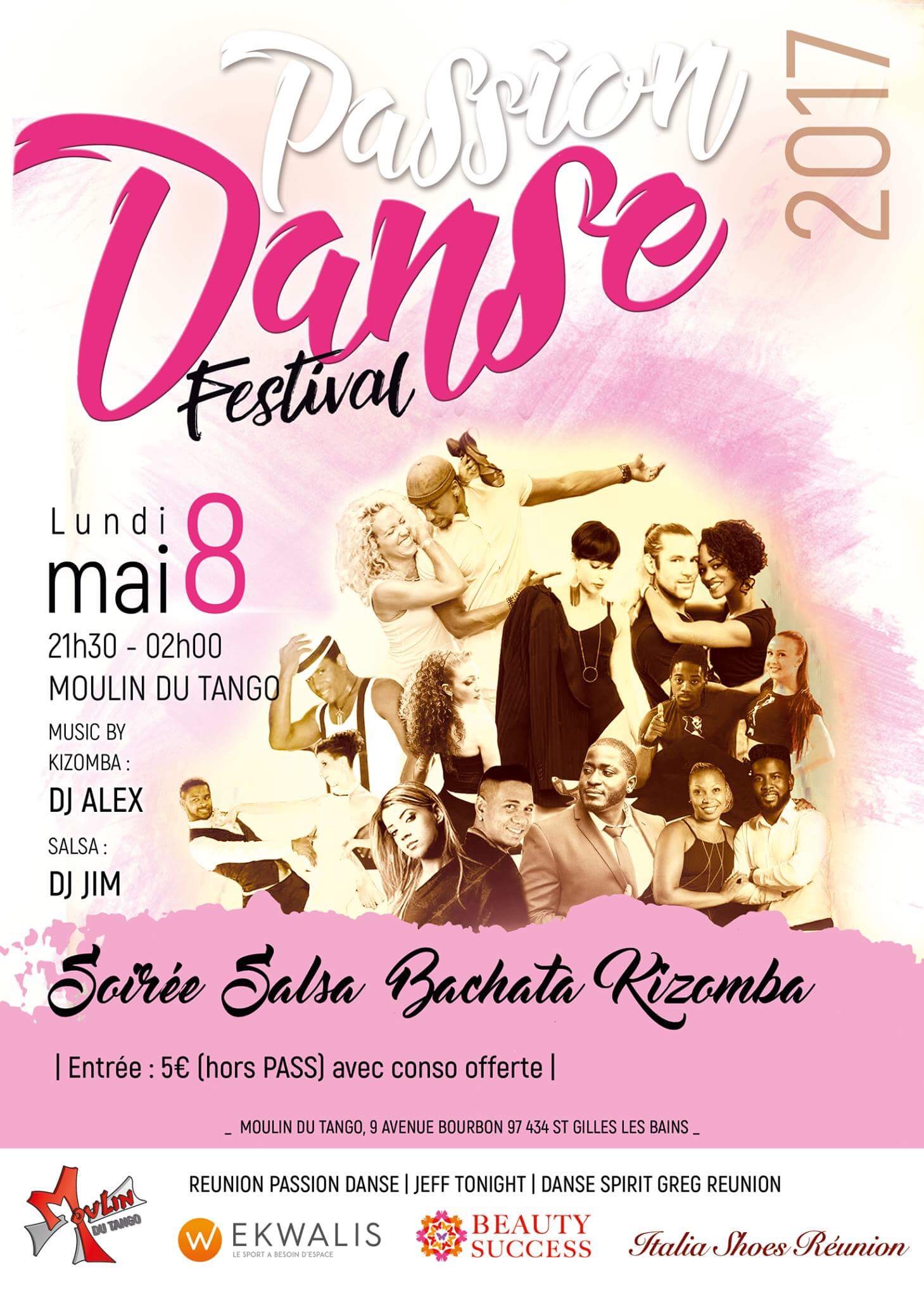 Passion Danse Festival: cours gratuits et soirées en discothèques ce week-end