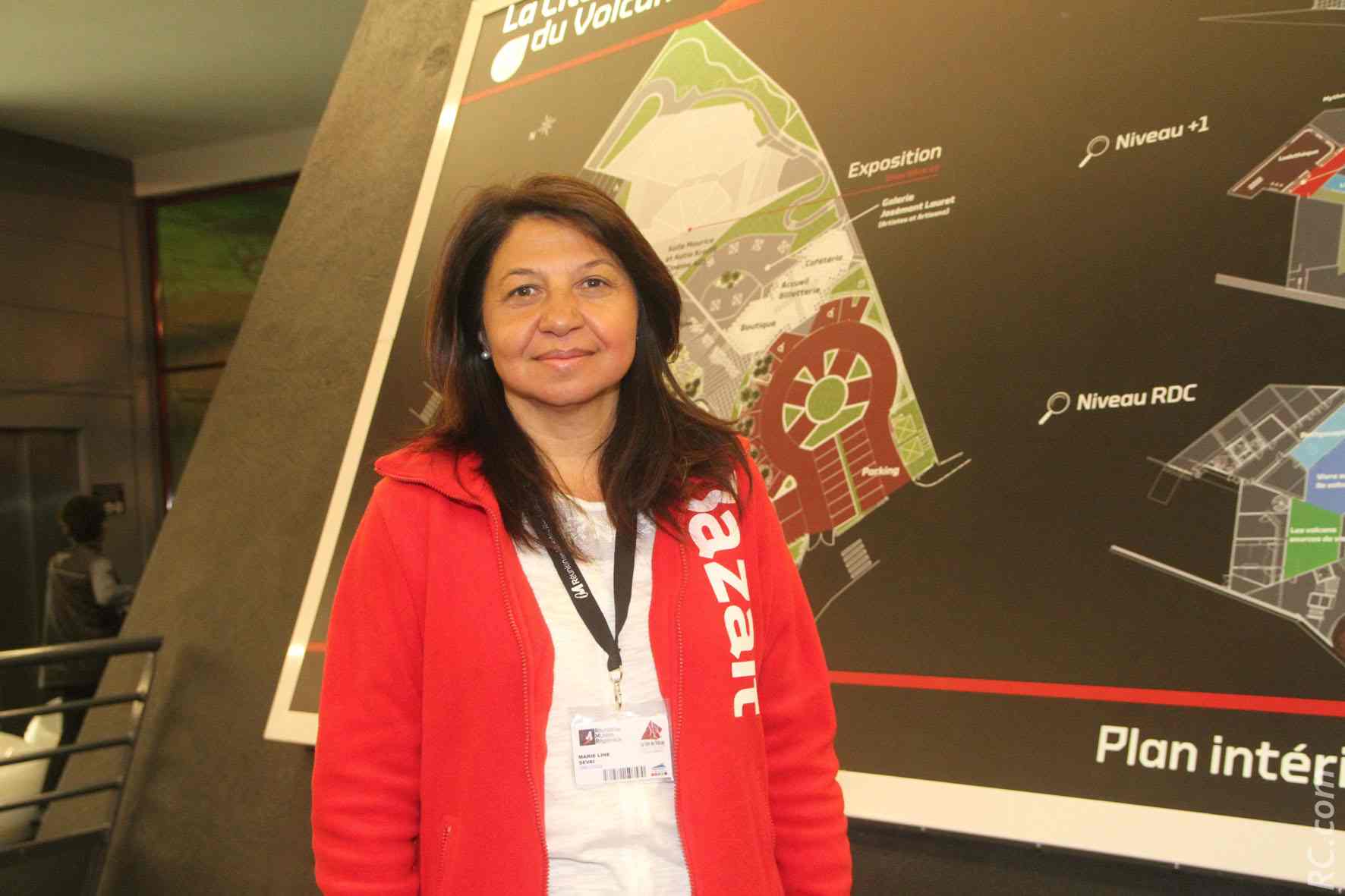 Marie-Line Sevaï, directrice de la Cité du Volcan : « Le bilan est positif pour cette opération portes ouvertes »