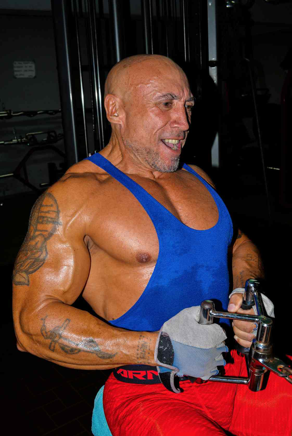 Salle Héraclès à saint-Pierre, le quotidien du champion Tamponnais