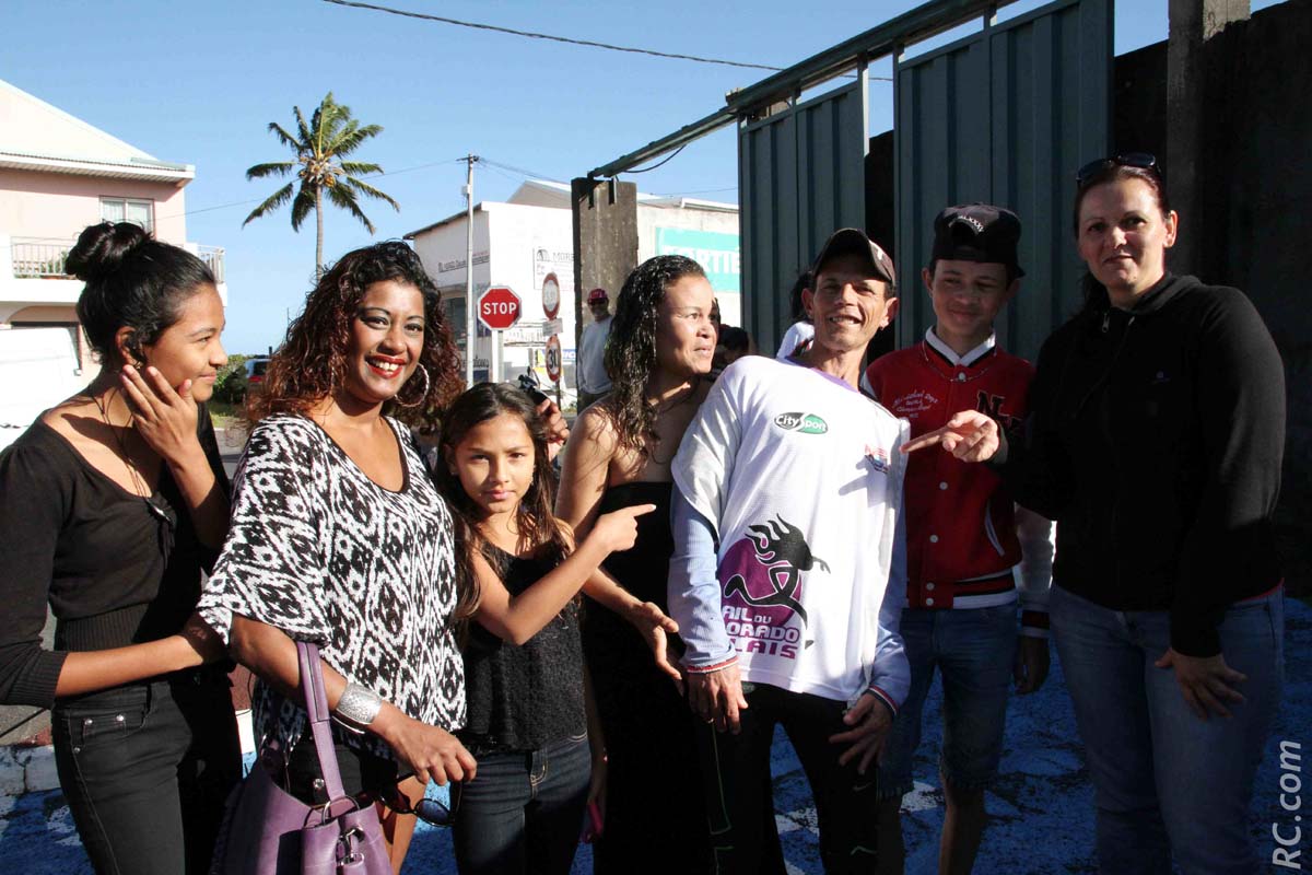 Une arrivée fêtée en famille