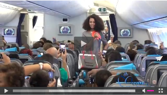 [VIDEO] Défilé des candidates Miss Réunion à 10 000 mètres