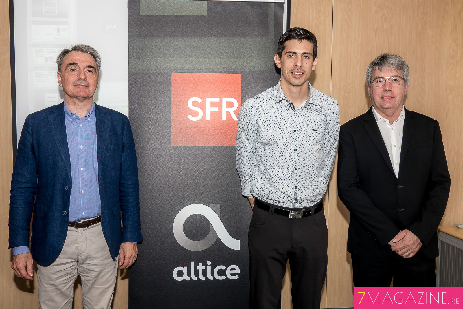 Michel Paulin, Yves Gauvin et Patrick Josset ont présenté les nouveautés du groupe