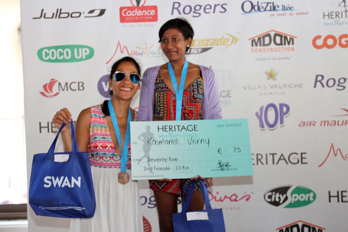 Elles ont manifestement apprécié le Trail Heritage