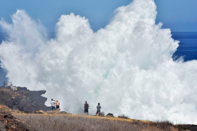 [PHOTOS] Forte houle: L'océan se donne en spectacle