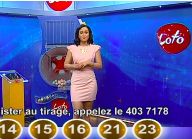 Capture d'écran loto Mauritius