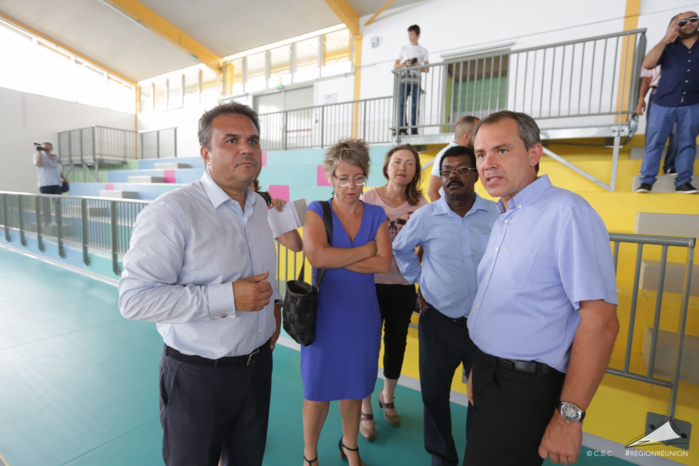 [PHOTOS] Un gymnase tout neuf pour Petite-Ile