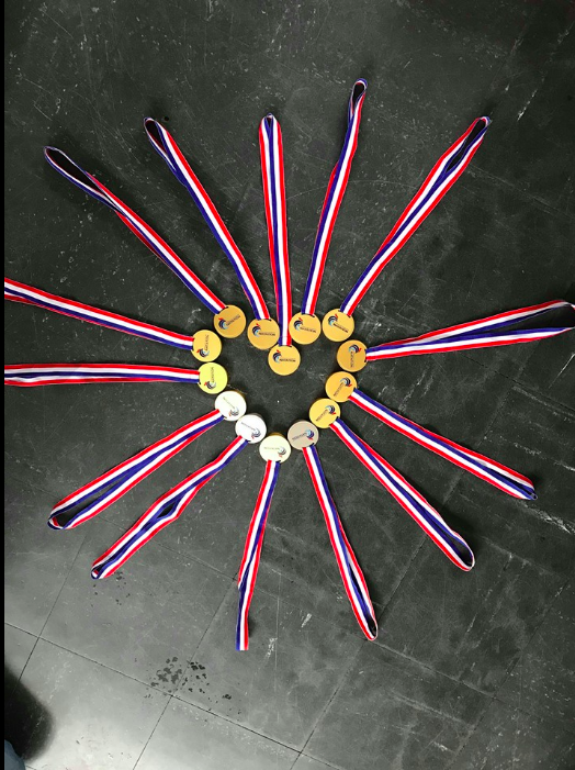 Les Saint-Pauloises vice-championnes de France de natation synchronisée