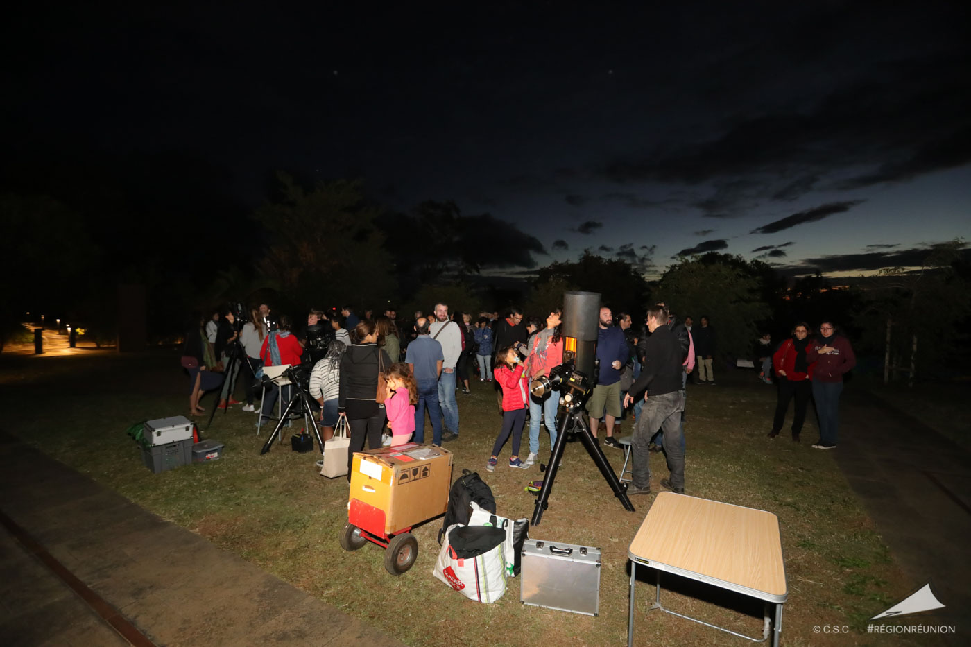 Retour en images : Soirée astronomie à Stella Matutina