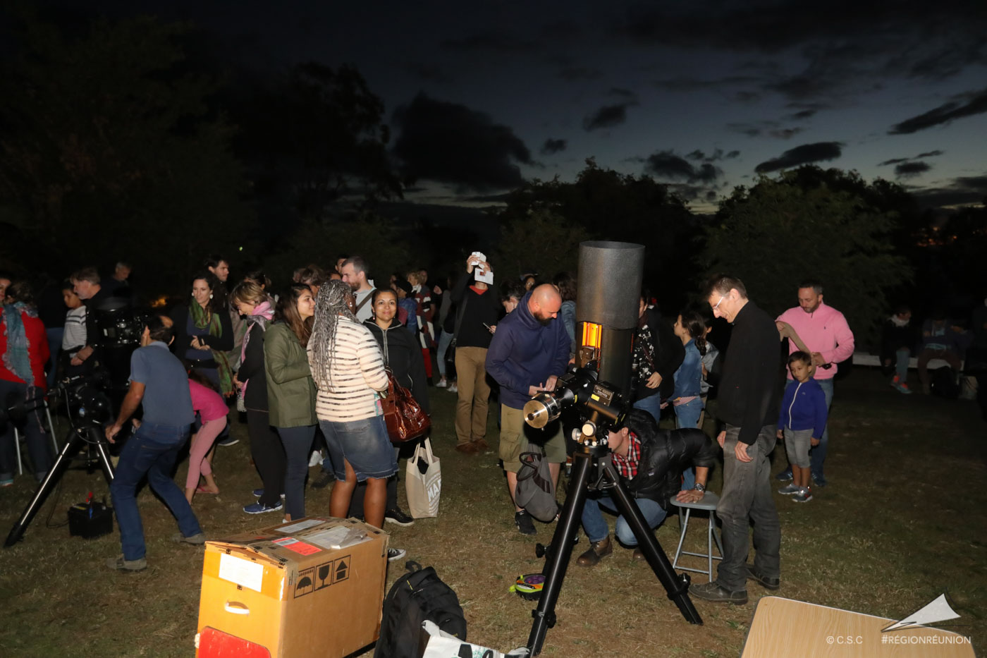 Retour en images : Soirée astronomie à Stella Matutina