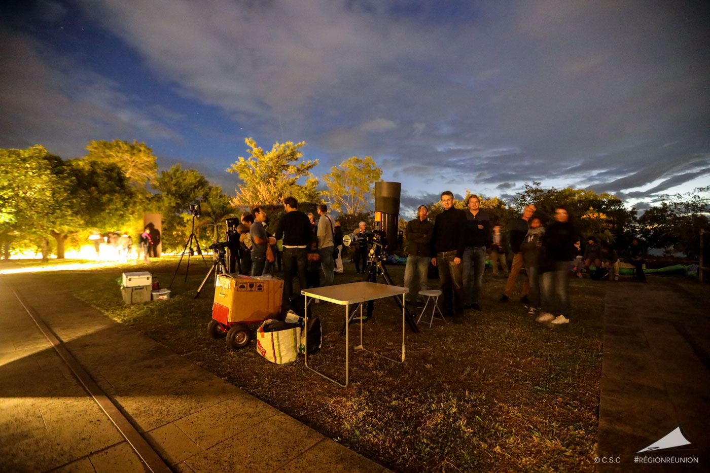 Retour en images : Soirée astronomie à Stella Matutina