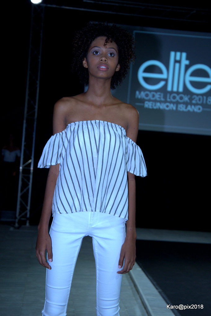Camille remporte le concours Elite Model Look Reunion Island 2018