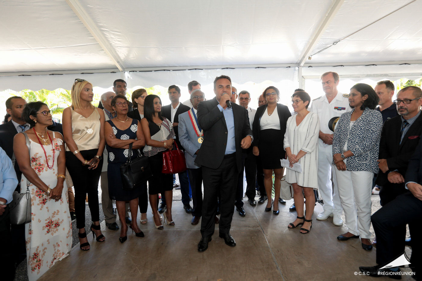 Annick Girardin, Ministre des Outre-Mer en visite à l’île de la Réunion