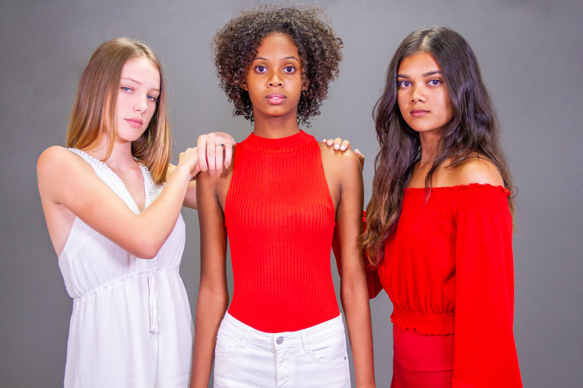 Maëlle, Camille et Swann finalistes du concours Elite Model Look Reunion Island 2018