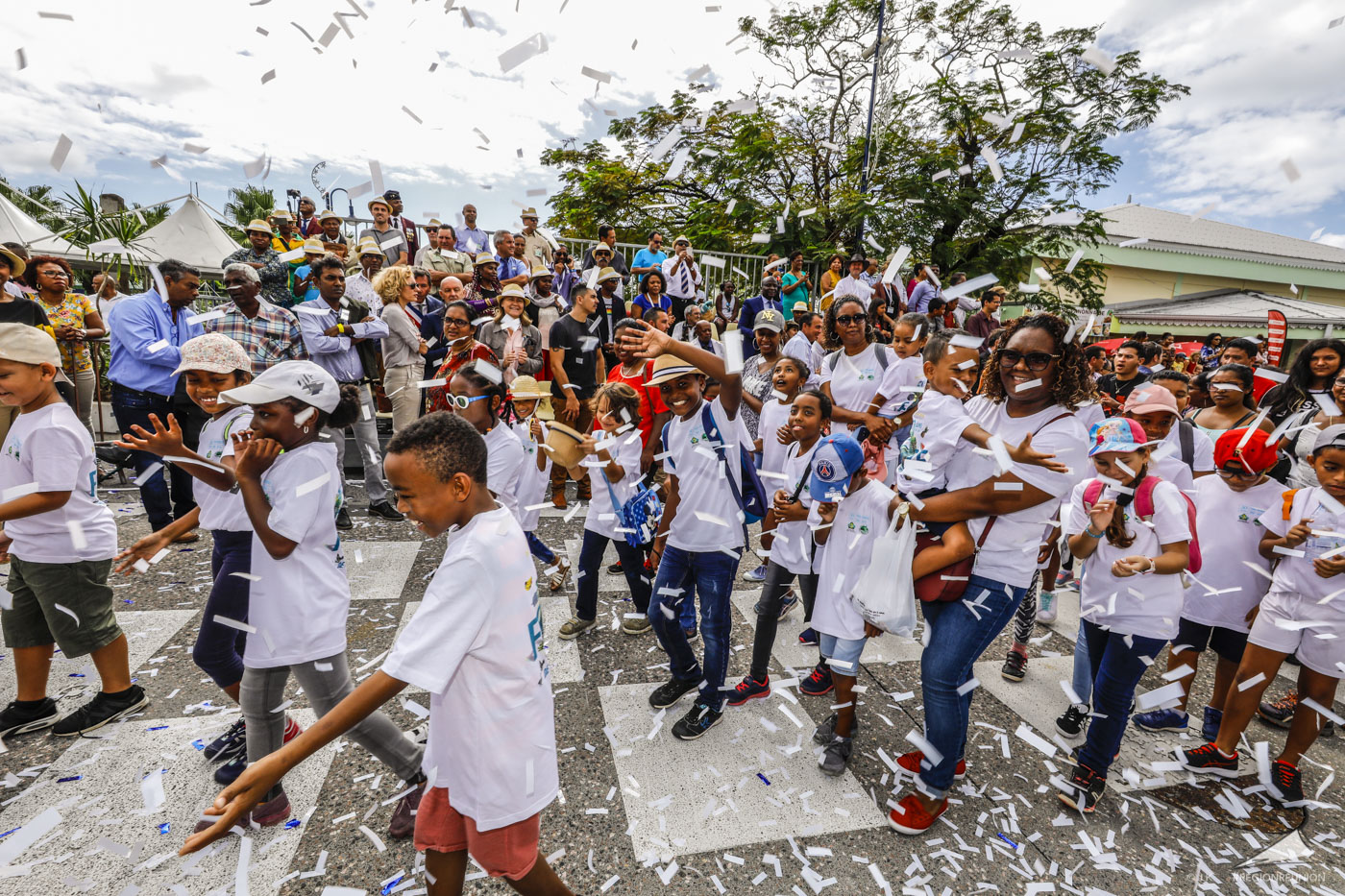 Top départ de la 50éme édition de la Foire agricole de Bras-Panon