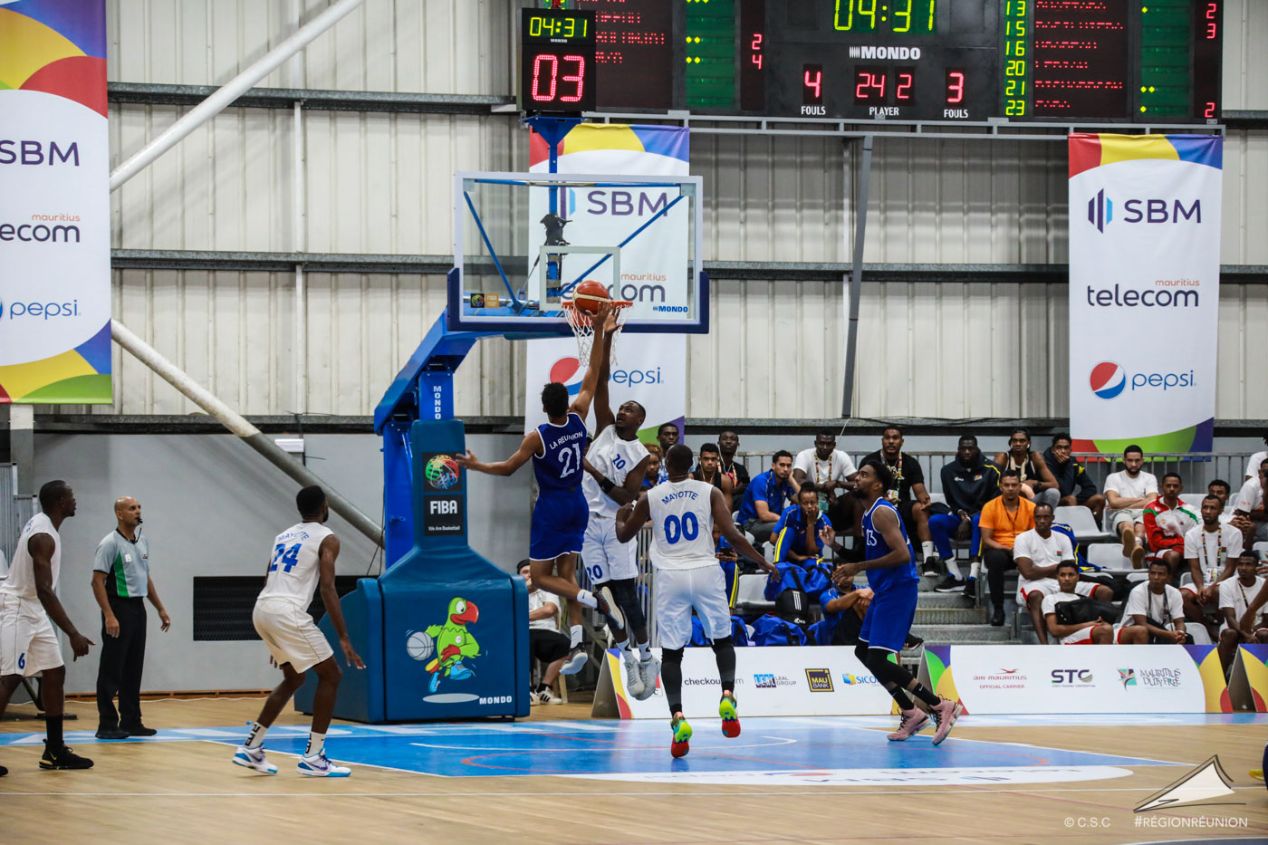 JIOI : Basket-Ball - Réunion / Mayotte
