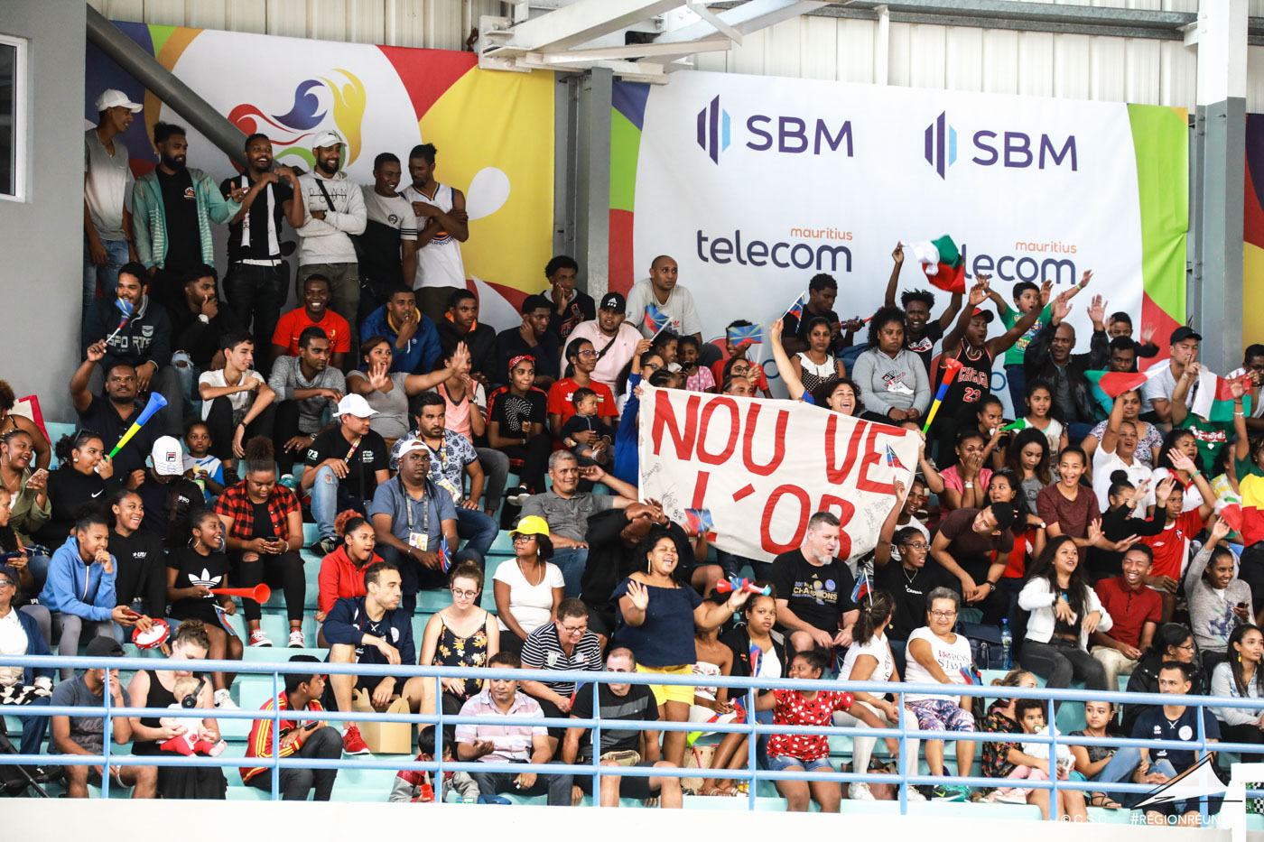 JIOI : Finale Basket-Ball (dames) : Réunion / Madagascar