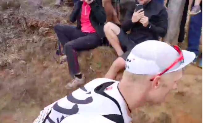 En tête au Maïdo, Grégoire Curmer