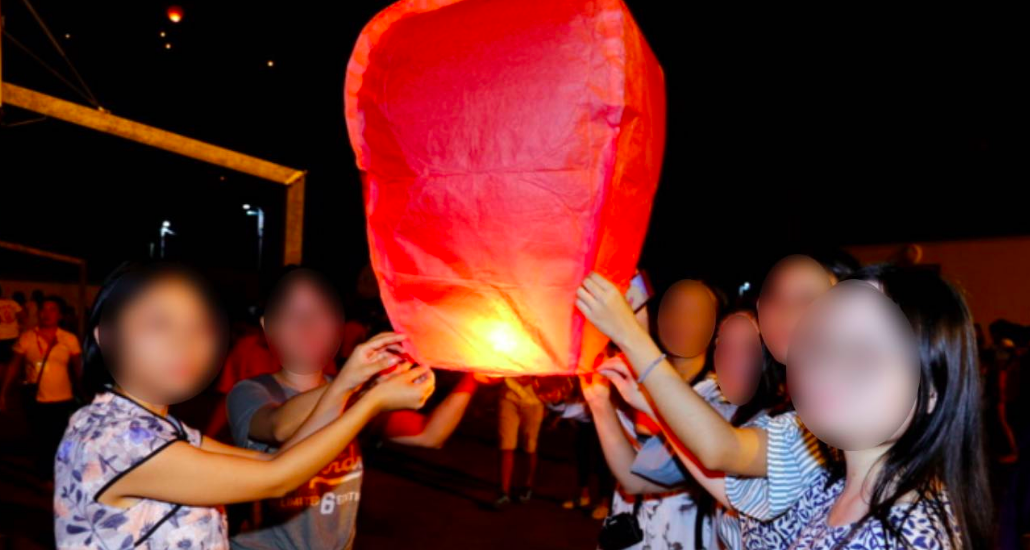 Interdiction des lâchers de lanterne volante : le Préfet s'interroge