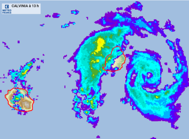 Intensification de Calvinia : des rafales sur mer de 130 km/h