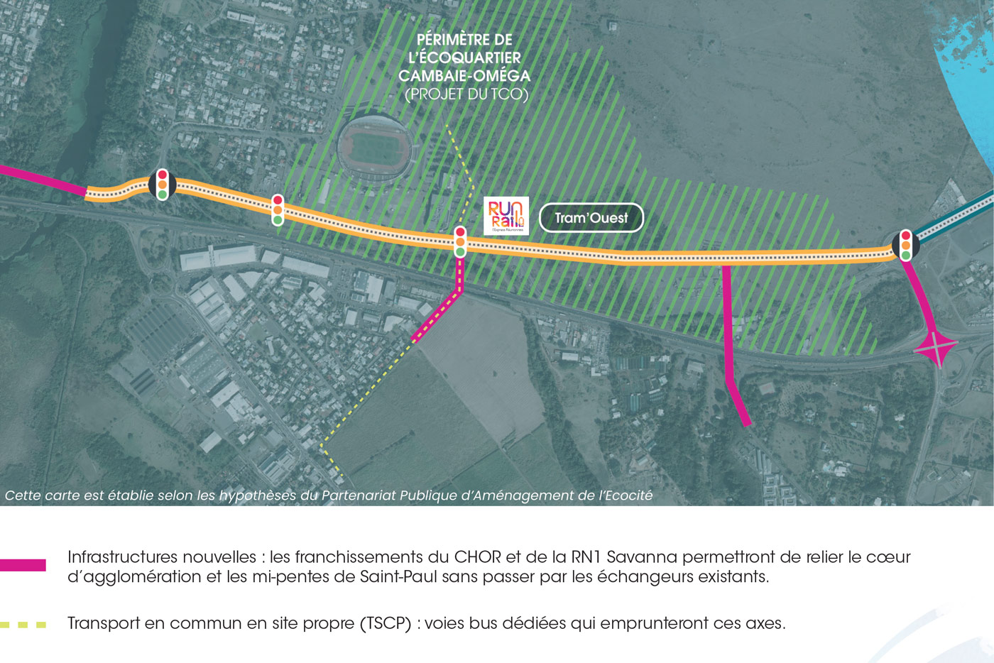 Lancement de la concertation préalable : Prolongement de l’axe mixte - Boulevard de Cambaie - Saint-Paul