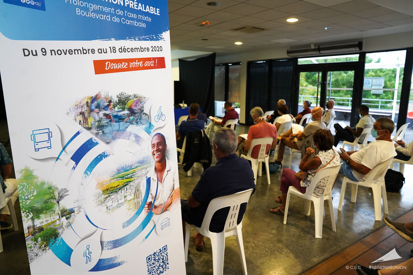 Réunion publique : concertation préalable du projet de prolongement de l’axe mixte à Saint-Paul