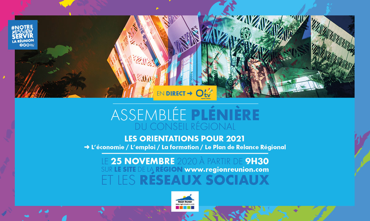 Orientations Budgétaires 2021 : Assemblée Plénière du 25 novembre 2020