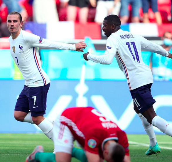 Capture Instagram Equipe de France