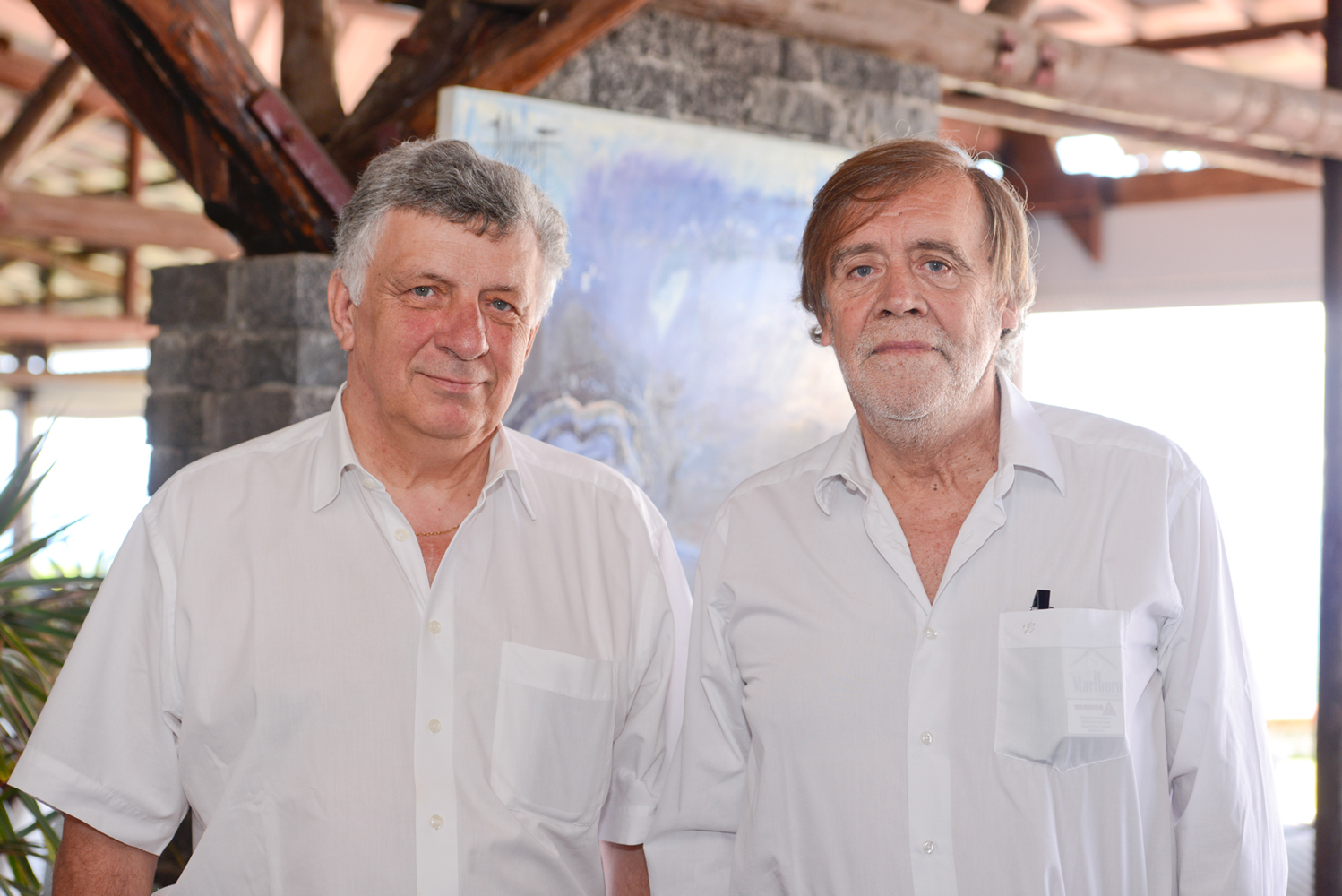 Philippe Cazanova et Jean-Pierre Servel étaient à La Réunion récemment