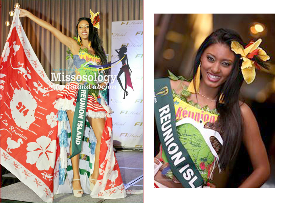 Miss Earth Réunion en costume national