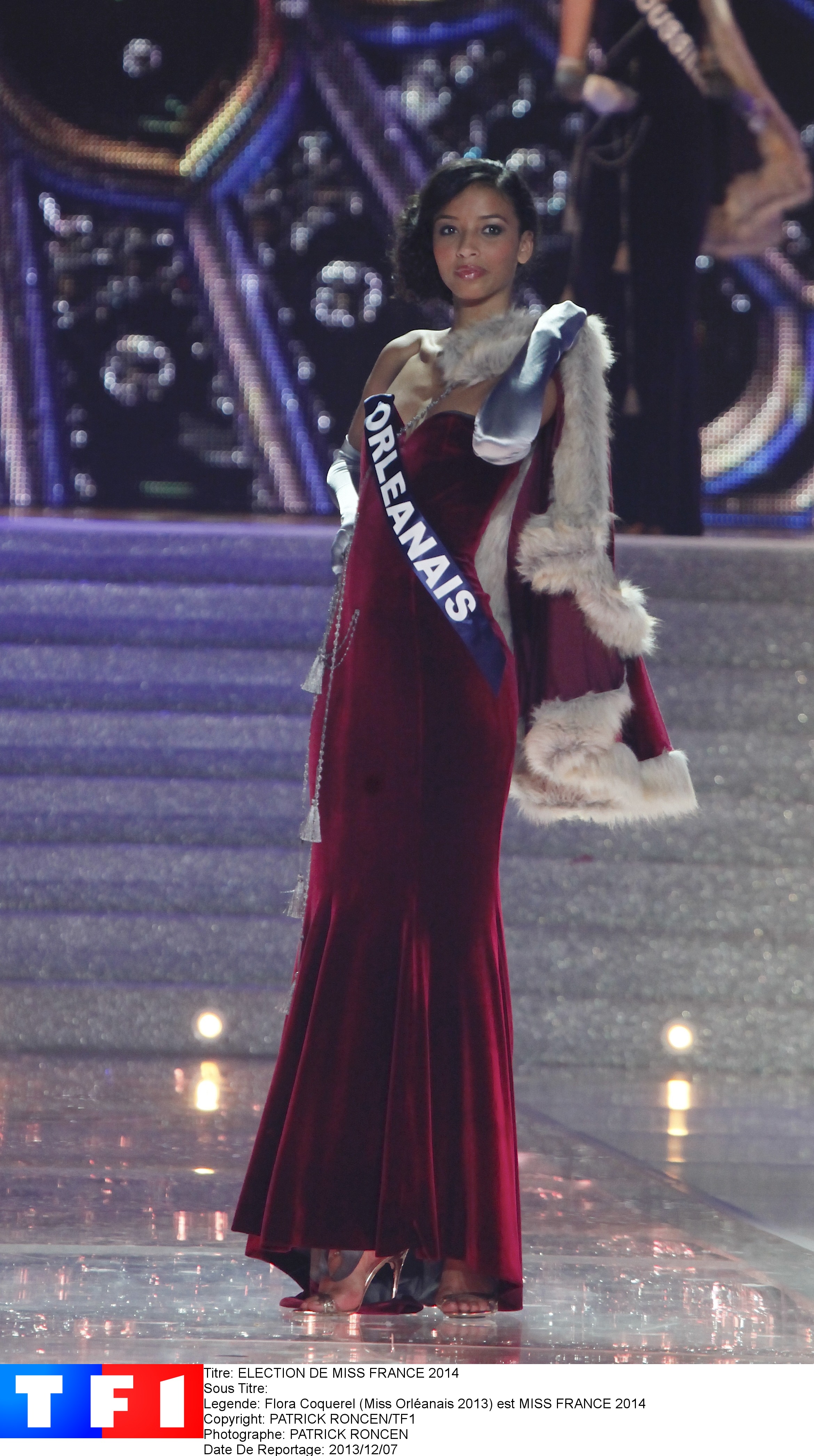 Miss France 2014 est Flora Coquerel !